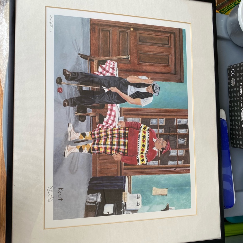 Painting - Linda koast